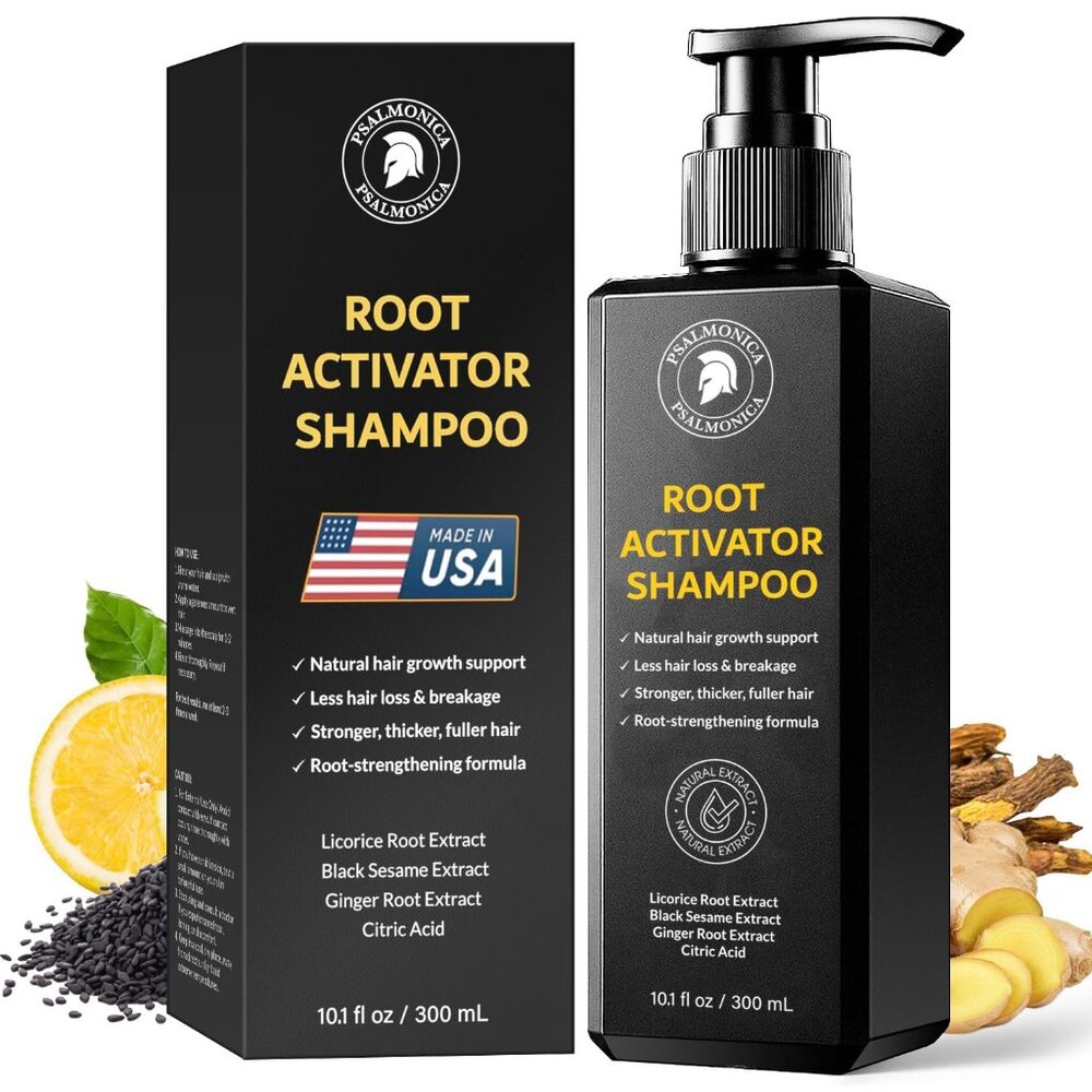 Root Activator Shampoo for Men Hair Growth Shampoo for Hair Loss NEW